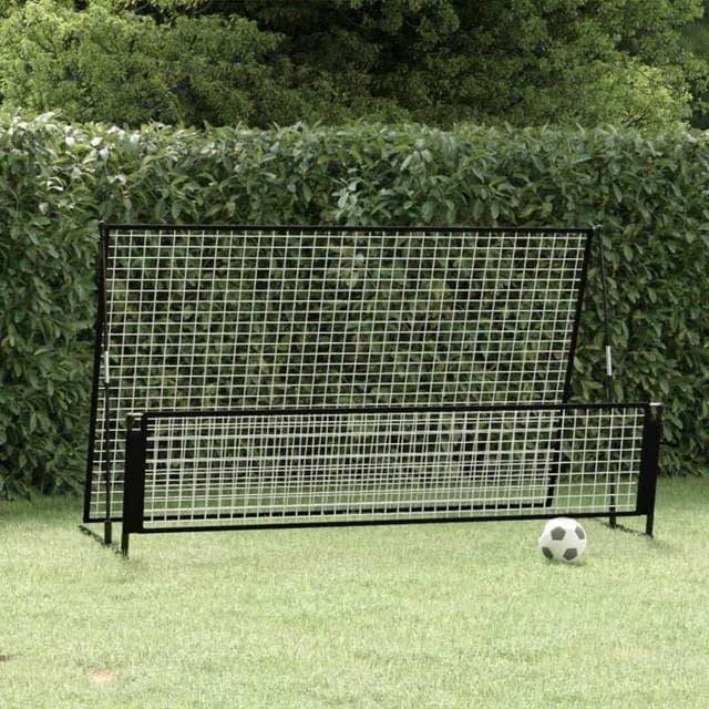vidaXL 2-i-1 fodbold-rebounder