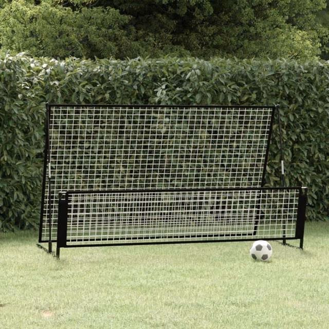 vidaXL 2-i-1 fodbold-rebounder